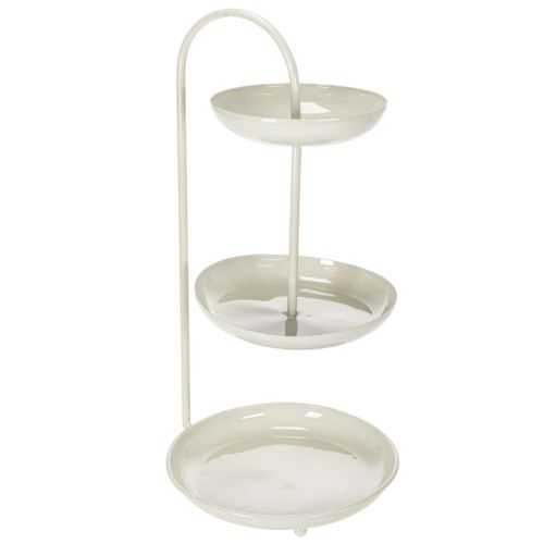 Arranjo de mesa de três níveis, ideal para salas de estar, ocasiões especiais e casamentos, 55 cm