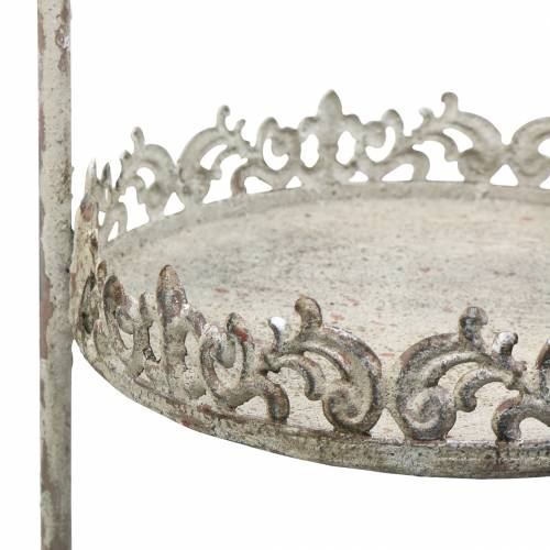 Floristik24 Etagere cinza antigo Alt.66,5cm