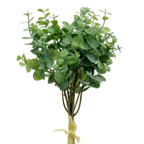 Ramo de eucalipto artificial verde 37cm 6pcs