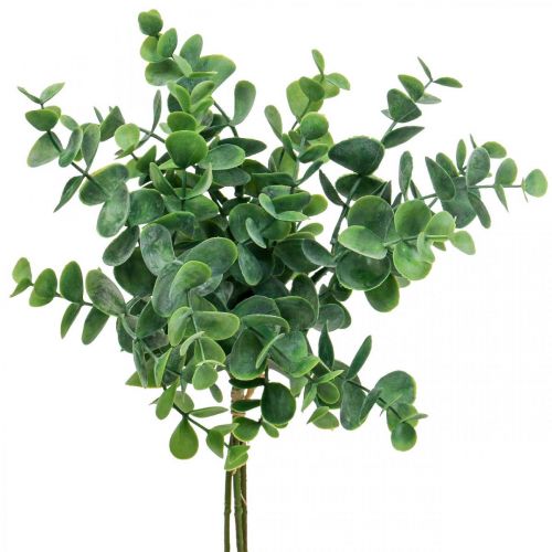 Eucalipto artificial ramos de eucalipto plantas artificiais 38cm 3 unidades