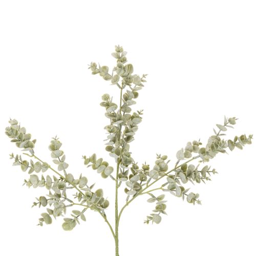 Ramo artificial de eucalipto, ramo decorativo para vasos e arranjos florais, 49 cm, conjunto com 4 peças.