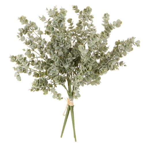 Ramo artificial de eucalipto, ramo decorativo para vasos e arranjos florais, 49 cm, conjunto com 4 peças. | Floristik24.pt