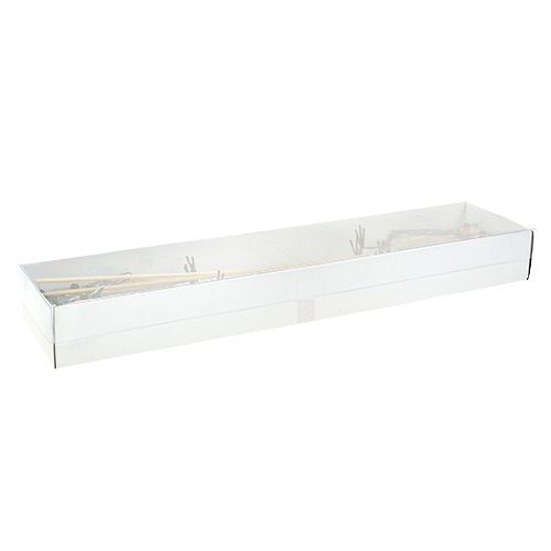 Floristik24 Tampão de flor de coruja 10cm 4pcs