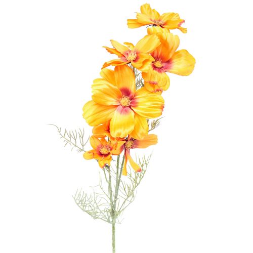 Itens Cosmea Kosmee cesta de joias flor artificial laranja 75cm