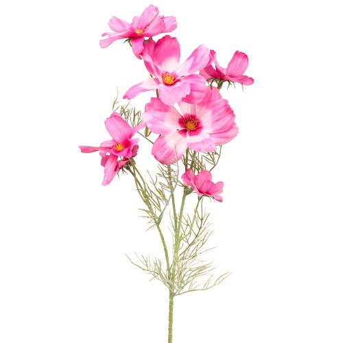 Cosmea Kosmee cesta de joias flor artificial rosa 75cm