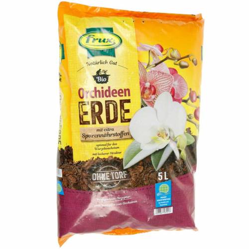 Itens Solo para orquídeas FRUX Earth (5 Ltr.)