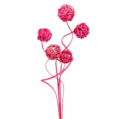 Floristik24 Fancy Ting Ting rosa 25 unidades