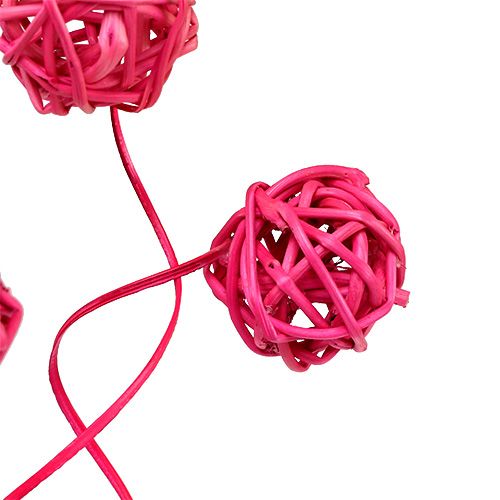 Floristik24 Fancy Ting Ting rosa 25 unidades