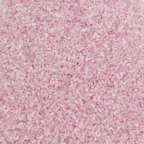 Floristik24 Cor areia 0,5mm rosa 2kg