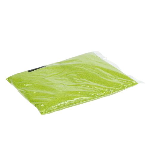 Itens Cor areia 0,1mm - 0,5mm verde maçã 2kg