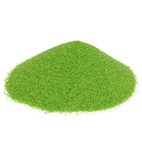 Areia colorida 0,1 mm - 0,5 mm verde 2 kg
