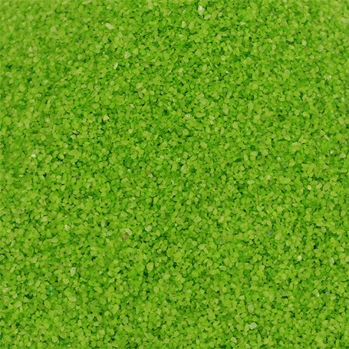 Itens Cor areia 0,1mm - 0,5mm verde 2kg