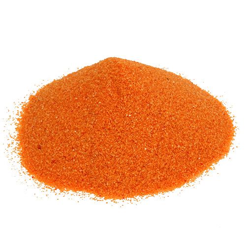 Itens Cor areia 0,1mm - 0,5mm laranja 2kg