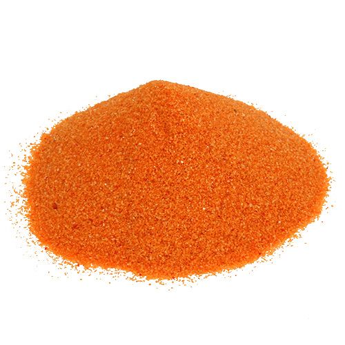 Floristik24 Cor areia 0,1mm - 0,5mm laranja 2kg