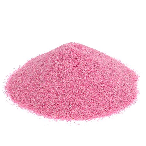 Floristik24 Areia colorida 0,1 mm - 0,5 mm rosa 2 kg