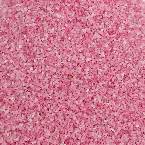 Floristik24 Areia colorida 0,1 mm - 0,5 mm rosa 2 kg