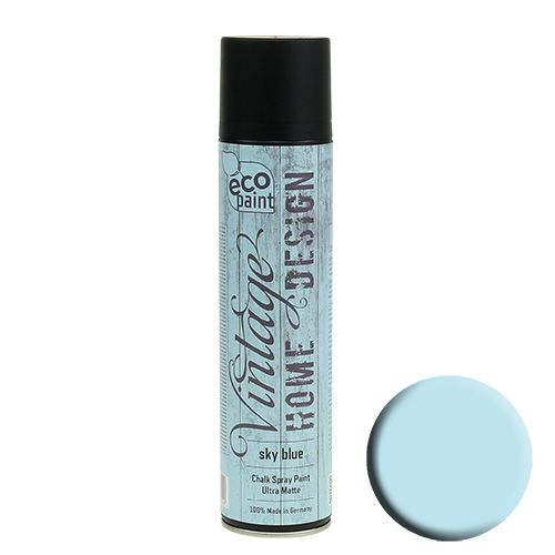 Itens Spray colorido vintage azul claro 400ml