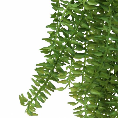 Itens Samambaia suspensa artificial verde 120cm 7 fios