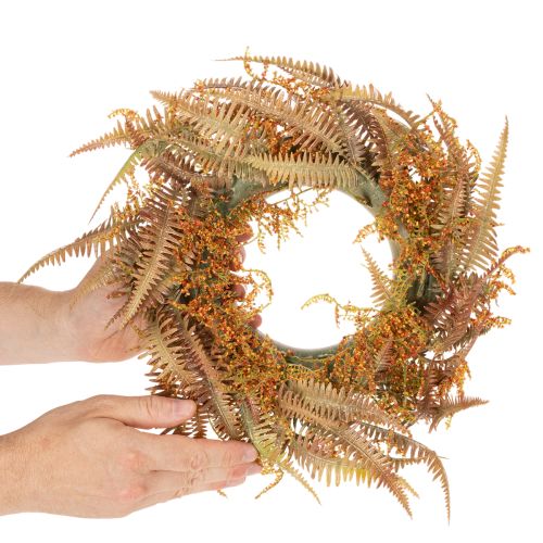 Guirlanda artificial de samambaia para mesa e porta, 35 cm | Floristik24.pt