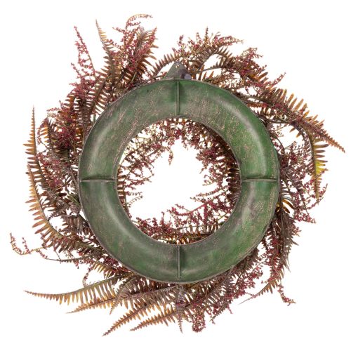 Guirlanda artificial com ramos de samambaia, decoração de outono, 35 cm | Floristik24.pt