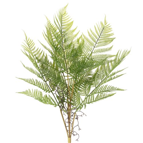 Ramo de samambaia artificial, planta verde decorativa para arranjos florais, 80 cm