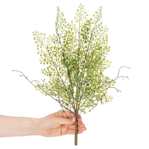 Ramo artificial de ruscus verde para decoração floral, 41 cm | Floristik24.pt