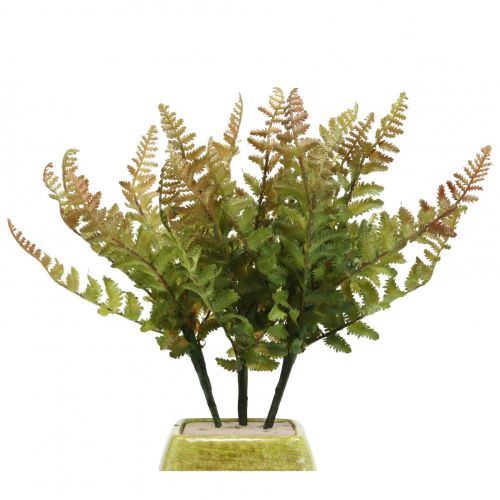Floristik24 Samambaia artificial, planta artificial, ramo decorativo de samambaia 36 cm 3 unidades
