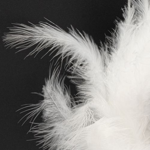 Itens Guirlanda de penas ideal para decoração de casamentos e para criar um ambiente festivo na Páscoa. 20 cm