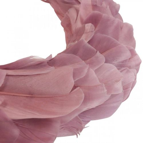 Floristik24 Guirlanda de primavera grinalda rosa velha para pendurar guirlanda de porta Ø20cm 3uds