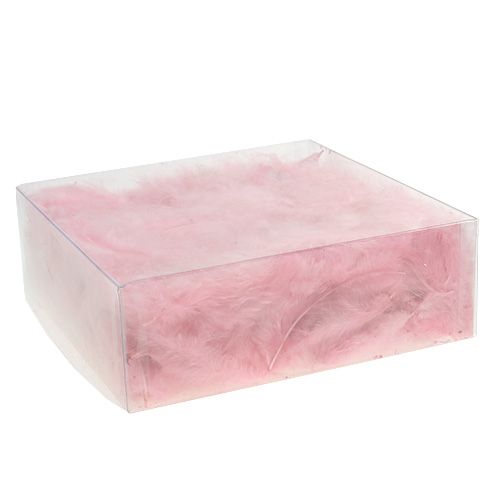 Floristik24 Penas curtas 30g rosa