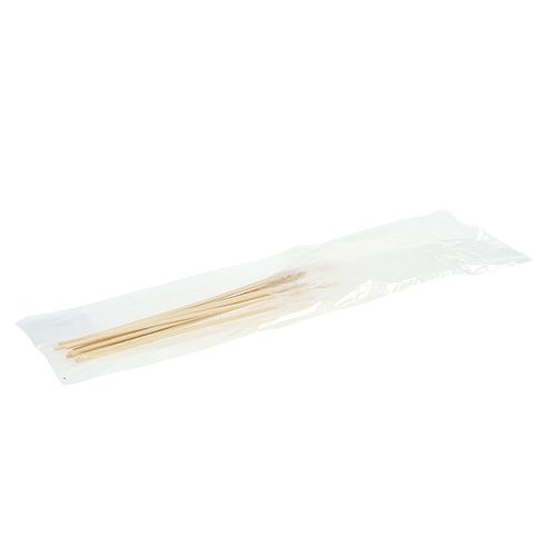 Floristik24 Penas para colar branco L35cm 12pcs