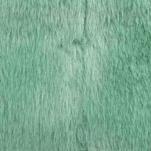 Floristik24 Corredor de mesa decorativo de fita de pele verde imitação de pele de hortelã 15 × 150cm