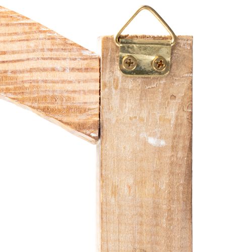 Moldura de janela de madeira como decoração de parede, 100 cm | Floristik24.pt