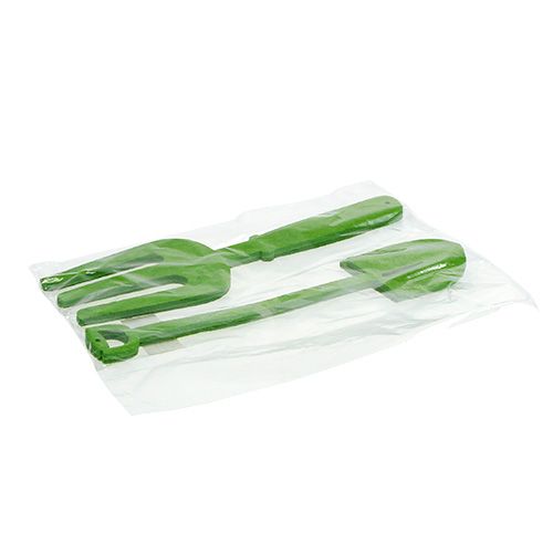 Itens Ferramenta de jardim de feltro verde 4 unidades
