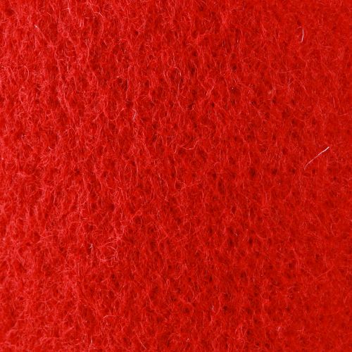 Itens Fita de feltro 15cm x 5m vermelho escuro