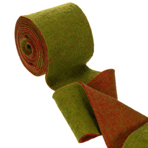 Fita de feltro de lã bicolor