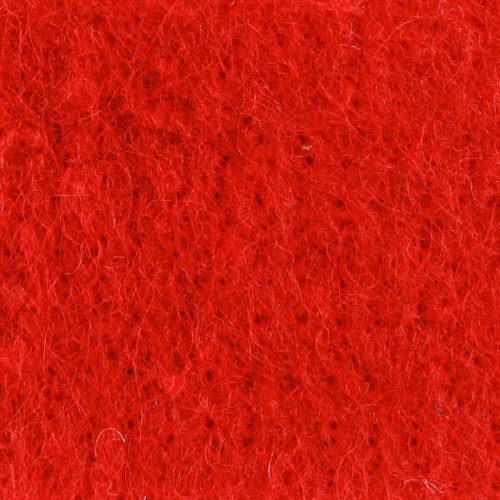 Itens Fita de feltro vermelho escuro 7,5cm 5m