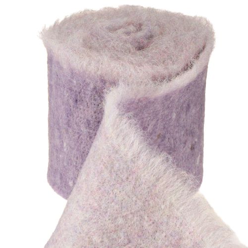Fita de feltro Franzi lã feltro lã fita roxa 2 cores 15cm 4m