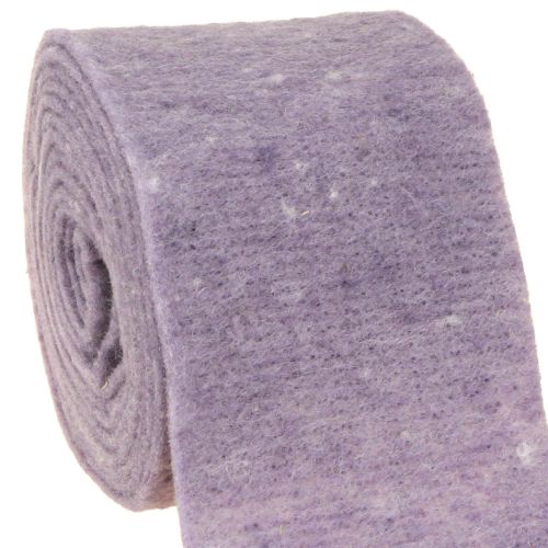 Itens Fita de feltro lilás 15cm 5m