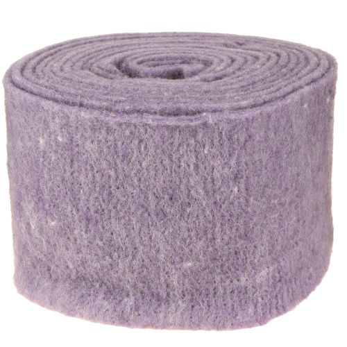 Itens Fita de feltro lilás 15cm 5m