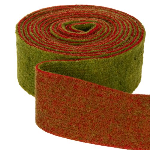 Fita de feltro bicolor para