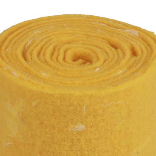 Itens Fita de feltro fita de lã tecido decorativo penas amarelas feltro de lã 15cm 5m
