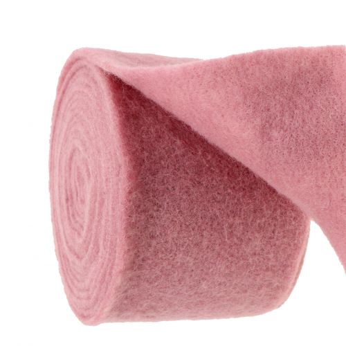 Fita de feltro, fita adesiva rosa velho 15cm 5m