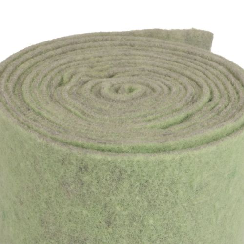 Itens Fita de feltro fita de lã cinza verde fofa fita decorativa 14cm 5m