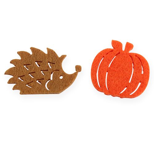 Floristik24 Feltro decorativo espalhado 3cm 72 un