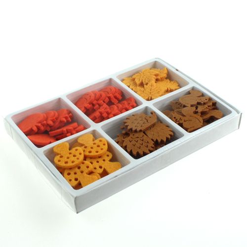 Floristik24 Feltro decorativo espalhado 3cm 72 un