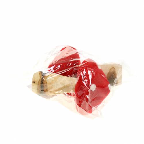Floristik24 Decoração de outono agárico com mosca vermelho H13,5 cm 2 unidades