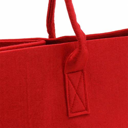 Itens Saco de feltro vermelho 50×25×25cm