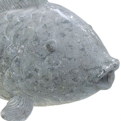 Itens Estatueta de peixe de jardim 65 cm x 20 cm x 24 cm