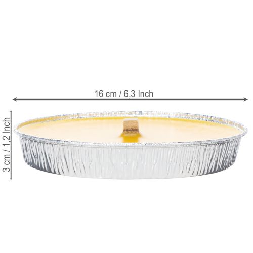Itens Vela perfumada de citronela repelente de insetos, em formato de chama, ideal para varandas, terraços e piqueniques, 16 cm.